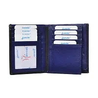 Hawai Men Black Genuine Leather Wallet (12 Card Slots)-thumb2