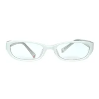 Hawai Modish Unisex White Rectangular Eyeglasses-thumb1