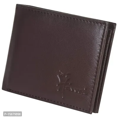 Hawai Genuine Leather Brown Wallet for Men-thumb3