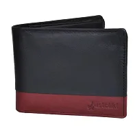 Hawai Genuine Leather Black Wallet and Card Holder Combo for Men (LWFM00021-thumb3