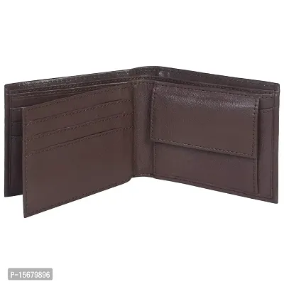 Hawai Genuine Leather Brown Wallet for Men-thumb4