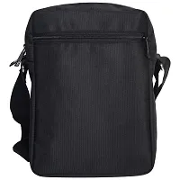 Hawai PVC Coated Water Resistant Polyester Mens Casual Sling Messenger Side Bag for Office College Outdoor Travel Daytrip-PUBWC01285-thumb2