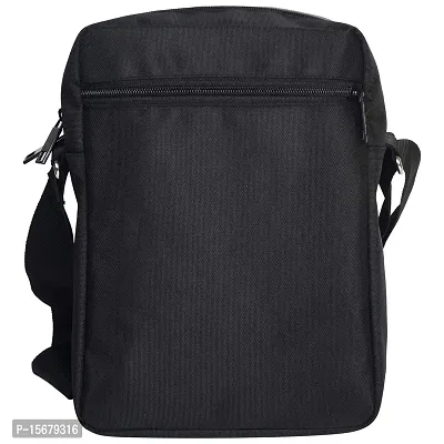 Hawai PVC Coated Water Resistant Polyester Mens Casual Sling Messenger Side Bag for Office College Outdoor Travel Daytrip-PUBWC01285-thumb3