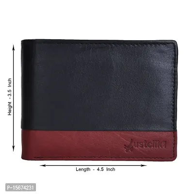 Hawai Genuine Leather Black Wallet and Card Holder Combo for Men (LWFM00021-thumb5