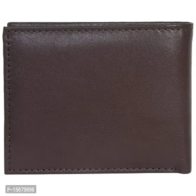Hawai Genuine Leather Brown Wallet for Men-thumb2