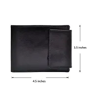 Hawai Men Black Genuine Leather Wallet (6 Card Slots)-thumb4