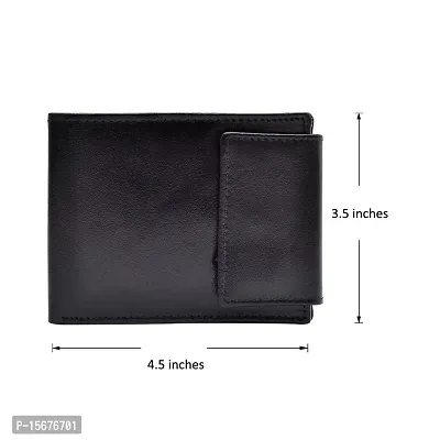 Hawai Men Black Genuine Leather Wallet (6 Card Slots)-thumb5