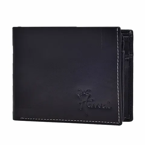 Stylish Faux Leather Two Fold Wallet