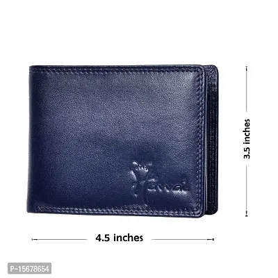 Hawai Men's Stylish Genuine Leather Wallet for Men Combo Pack of Wallet and Card Holder-thumb4