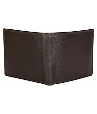 Adone Brown Colour Genuine Leather Note Case Wallet for Men-thumb3