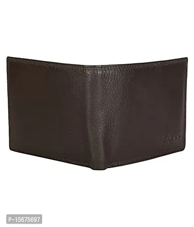 Adone Brown Colour Genuine Leather Note Case Wallet for Men-thumb4