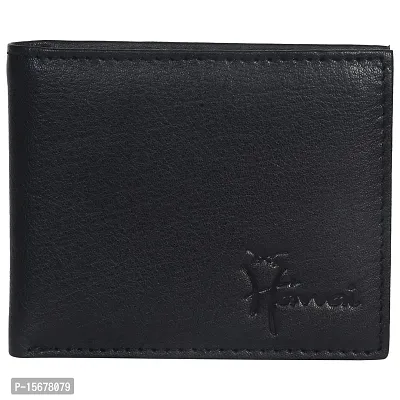 Hawai Black Genuine Leather Wallet for Men LWFM274_NW-thumb0