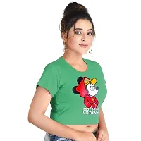 Hawai Cotton Half Sleeve Crop Top for Women-thumb1