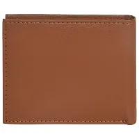 Hawai Men's Wallet Leather with Key Chain (LWFM275_Tan)-thumb3