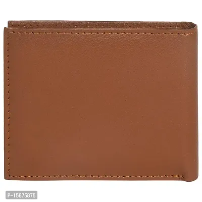 Hawai Men's Wallet Leather with Key Chain (LWFM275_Tan)-thumb4