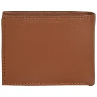 Hawai Men's Wallet Leather with Keychain (LWFM281_Tan)-thumb3