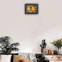 Hawai Lord Grishneswar Shivaling Designer Wall Hanging Engineered Wood Photo Frame for Worship Use 8.5x7inch SFDI296BLKFRM-thumb3