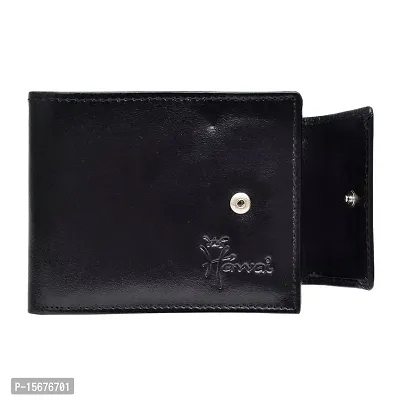 Hawai Men Black Genuine Leather Wallet (6 Card Slots)-thumb0