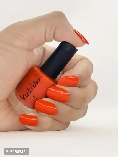 KALOBIO Pastel Nail Enamel - Sun-Orange KPS03