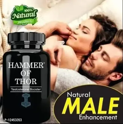 Hammer Of Thor Herbal Supplement Booster For Male - 60 capsules