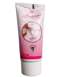 Saloni Body Tonying Breast Cream For Girl And Woman Pack of 1 Saloni body toner kit tones up Feminine curues Women breast Massager 60g gel + 30 Capsules-thumb4