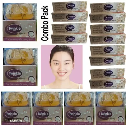 Twinkle Soap  (TWINKLE Cream 15gm) For Naturally Glowing Skin Pack-1 For Personal, 75gm