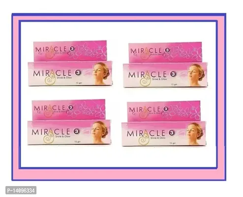 Miracle Shine and Glow Cream Pack of 4