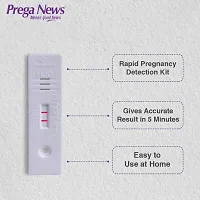 Prega News One Step Urine HCG Pregnancy Test Kit Device (Pack of 4)-thumb2