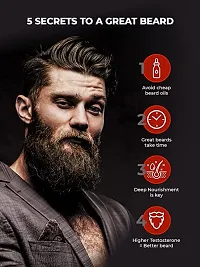 UrbanGabru Beard Oil for Beard Growth Pack of 1 | 100% Natural (30 ml) | Paraben  Sulphate Free | for Thicker, Longer Beard | Nourishes  Conditions Beard-thumb1