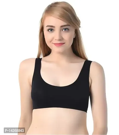 Air Bra for Girls and Women Grey;Black;Pink Pack of 3-thumb3