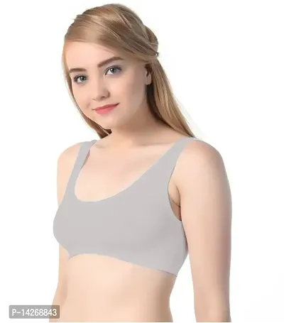 Air Bra for Girls and Women Grey;Black;Pink Pack of 3-thumb4