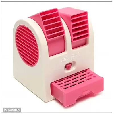Mini Water Air Cooler Fan Duel Blower with Ice Chambe Perfect for Temple,Home,Kitchen USE,(Pack of - 1)-thumb0