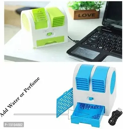 Mini Water Air Cooler Fan Duel Blower with Ice Chambe Perfect for Temple,Home,Kitchen USE,(Pack of - 1)-thumb4