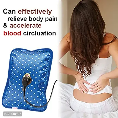 Heating Bag For Pain Relief, heat Pouch, Electric Hot Water Bag (PVC) (MULTI-COLOUR))-thumb0