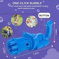 Gatling Bubble Gun Electric Bubble Maker with 1 Solution Guns  Darts-thumb1