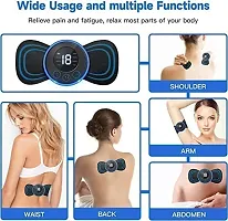 Full Body Mini Butterfly TENS Massager with 8 Modes, 19 Levels Electric Rechargeable Portable EMS Patch for Shoulder, Neck, Arms, Legs, Neck, Men/Women-thumb1
