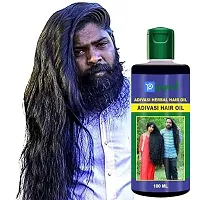 Pippal Adivasi Herbal Hair Oil with infusion of 108 Types of Herbs for Hair Growth, Buy one get one free-thumb1