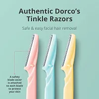 Tinkle Eyebrow Razors for Women, Dermaplane Razor 9 Razors, Eyebrow Trimmer Dermaplaning Tool for Safe and Easy Thanksgiving Gift, Stocking Stuffer-thumb2