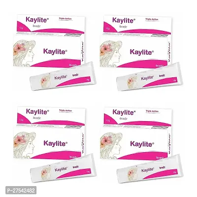 Kaylite Night Face Cream 15 gm (Pack of 4) Anti Mark Cream-thumb0