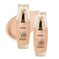 Pippal Mirecle B.B. Primer Base Foundation Skin with Flawless Beauty 60ml Pack of 2-thumb3