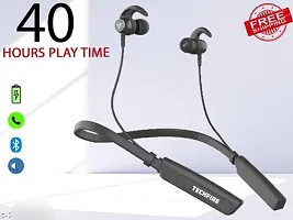 Modern Bluetooth Wireless Neckband  With Microphone-thumb1