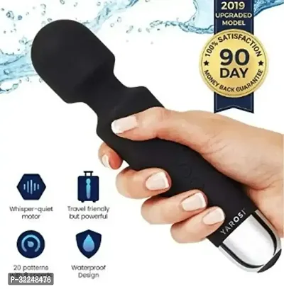 Personal Handheld Massager with 28 Vibration Modes, 8 Intense Speeds Pack of 1-thumb3