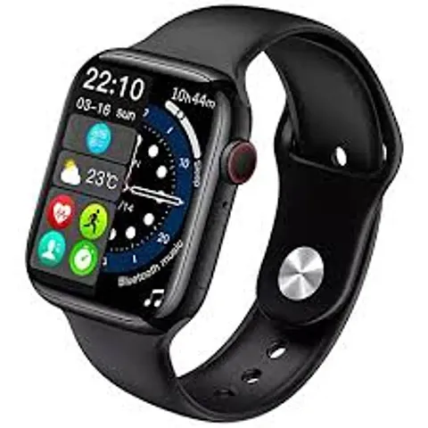 T55+ Plus Series 6 Smart Watch with Calling  Notification Activity Tracker Smart-Watch for iOS  Android (Black)