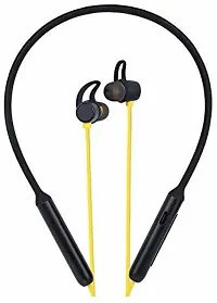 R3 Neckband Bluetooth Headset  (Yellow, In the Ear)-thumb1