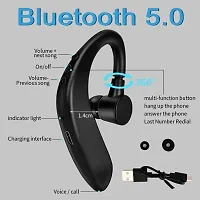 Super Mini Wireless Single Earbud (Black Color) Bluetooth Headset (Black, True Wireless)-thumb2