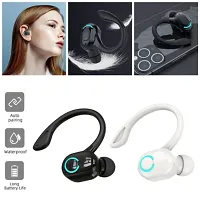 Super Mini Wireless Single Earbud (Black Color) Bluetooth Headset (Black, True Wireless)-thumb3