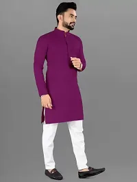 Men Kurta Churidar Set-thumb2