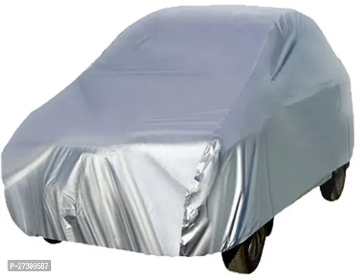 Designer Car Cover Without Mirror Pockets For Maruti Suzuki SX4-Silver-thumb2