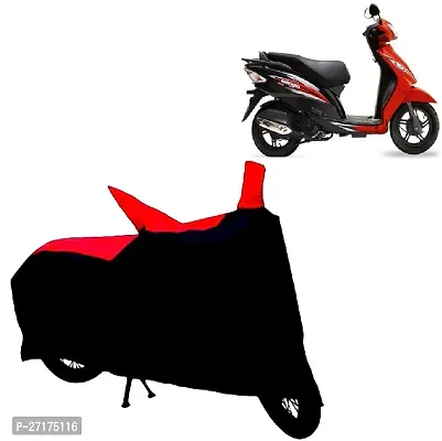 Auto Age Two Wheeler Cover For Tvs (Wego, Multicolor)-thumb0