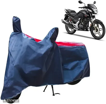 Designer Two Wheeler Cover For Mahindra (Centuro, Red, Blue)